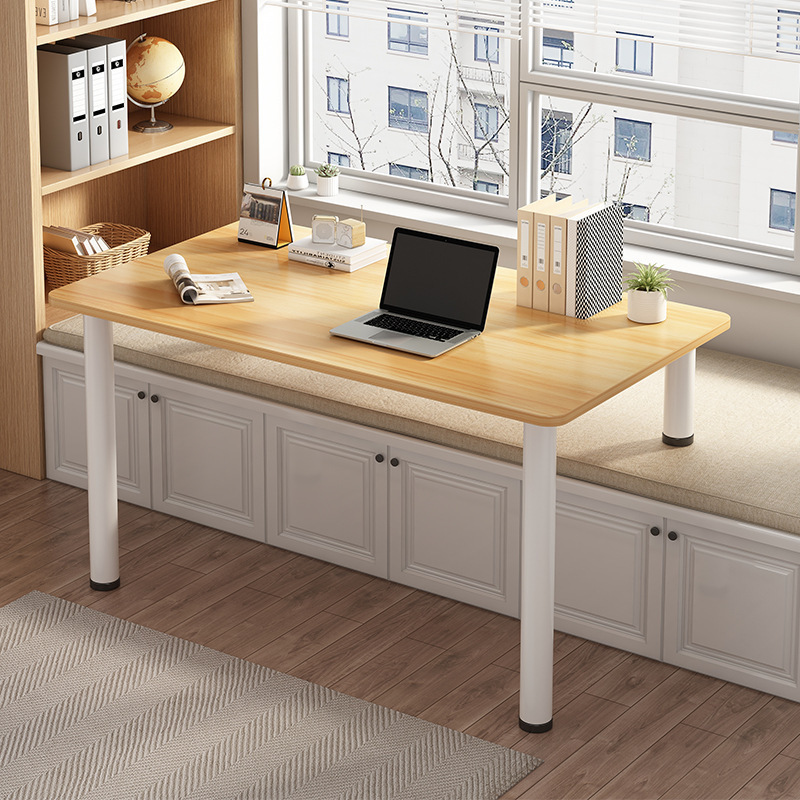 Bay Window Table Desk with Adjustable Height and Length Legs, Dressing Table, Bedroom Window Sill, Computer Desk, Writing and Study Desk