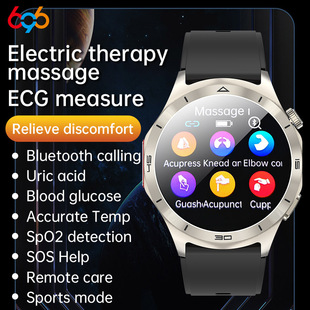 [Cross -border dedicated supply] JT600 watch Bluetooth call voice assistant ECG heart rate body temperature sleep meter step