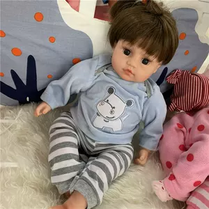 Игрушка из мягкой резины говорящая кукла реборн из пластика подарок на день рождения
