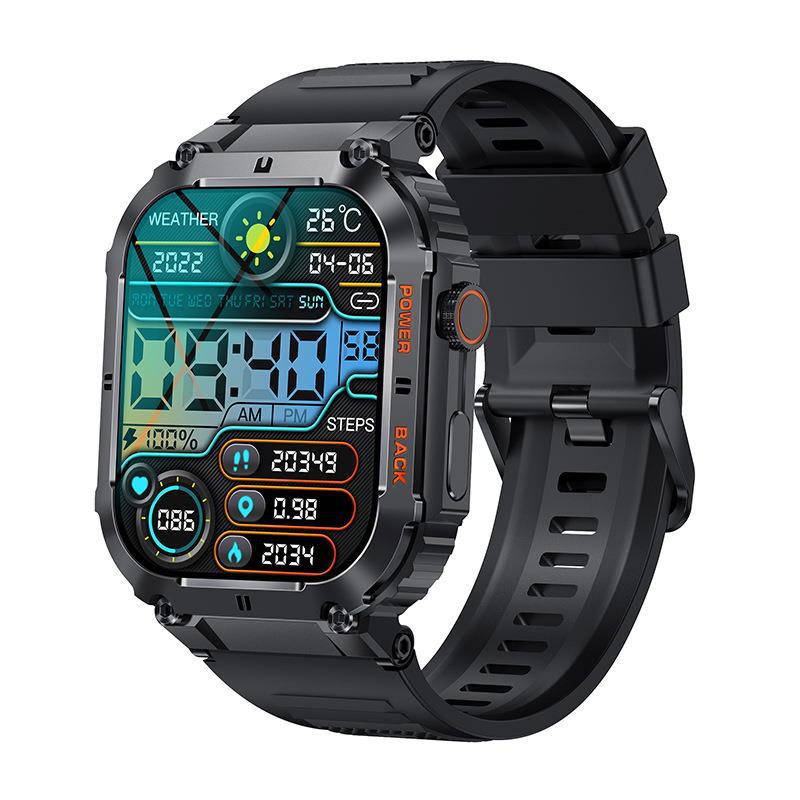 Nueva K57PRO llamada reloj inteligente música clima 1,96 pulgadas ritmo cardíaco presión arterial oxígeno en la sangre k57 fábrica