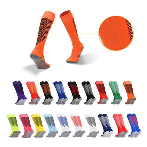 Thickened Long Tube Towel Bottom Shock-Absorbing Sports Socks Sweat-Absorbing Breathable Basketball Socks Outdoor Training Sweat-Absorbing Deodorant Socks