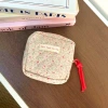 Quilted menstrual bag-romantic vine flower