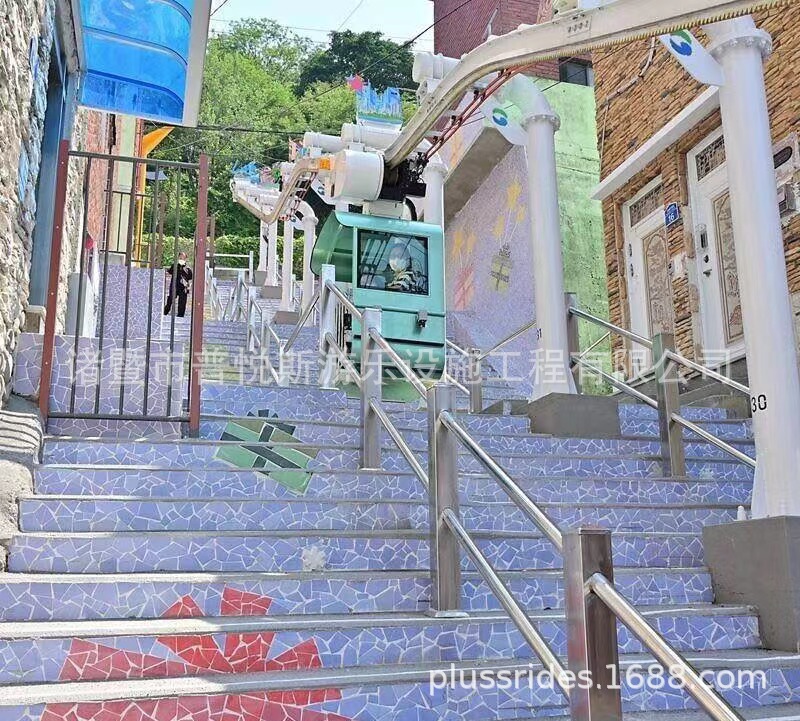 悬挂式单轨列车 爬坡3