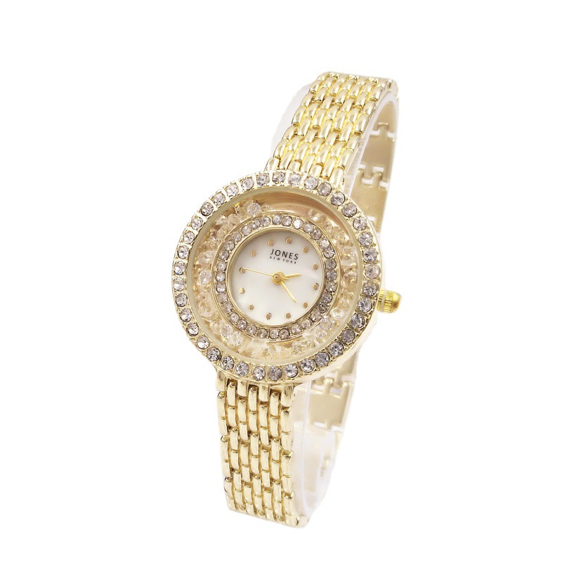 Bracelet de luxe léger pour femmes, à la mode, avec incrustation, boule de diamant complète, sable qui coule, eau et anglais, rapport qualité-prix_voghion.com