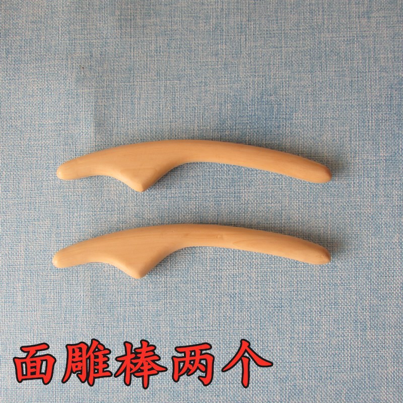 棒の穴の美容院のやせている筋の檜のマッサージの体の彫刻の棒の顔の形の “剃ります美体の日本式の経絡の顔の彫刻”|undefined