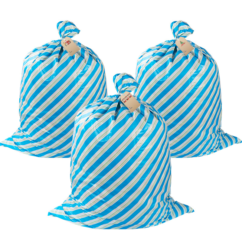 En stock comercio electrónico transfronterizo nueva bolsa de regalo de Navidad PE bolsa de regalo de plástico bolsa de regalo de Navidad