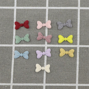 1.5cm Fabric Bow Jewelry Accessories Hair Accessories Headdress Accessories Material DIY Clothing Shoes and Socks Decorative Accessories