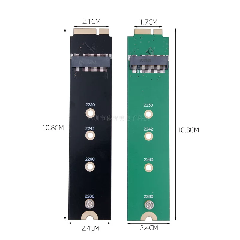M.2 solid -state hard disk NGFF SATA protocol is applied to Apple 2010 2011 2012 interface board card