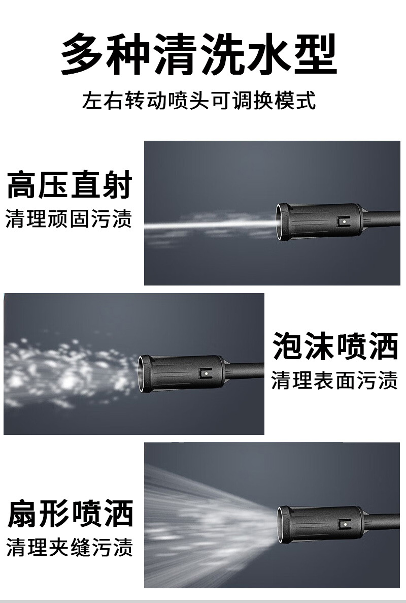 Dongcheng Lithium Electric Washer Portable High Pressure Car Washer