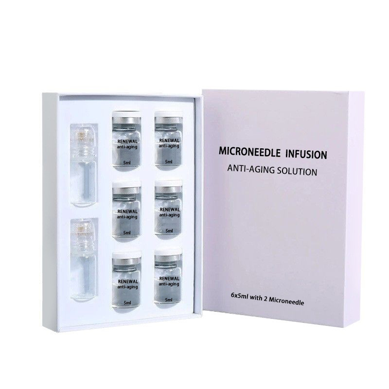跨境外贸次抛精华液面部保湿补水紧致Microneedleserum瓶微针套盒|undefined