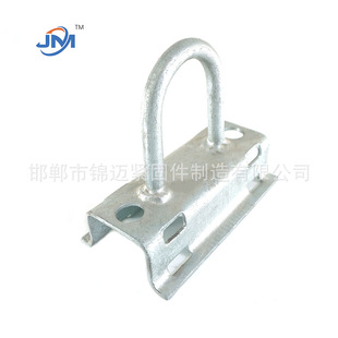 Factory Direct Sales of Electrical Hardware Communication Mounting Plates/Hot-Dip Galvanized Hardware for Power Lines, Right-Angle Fiber Optic Mounting Plates