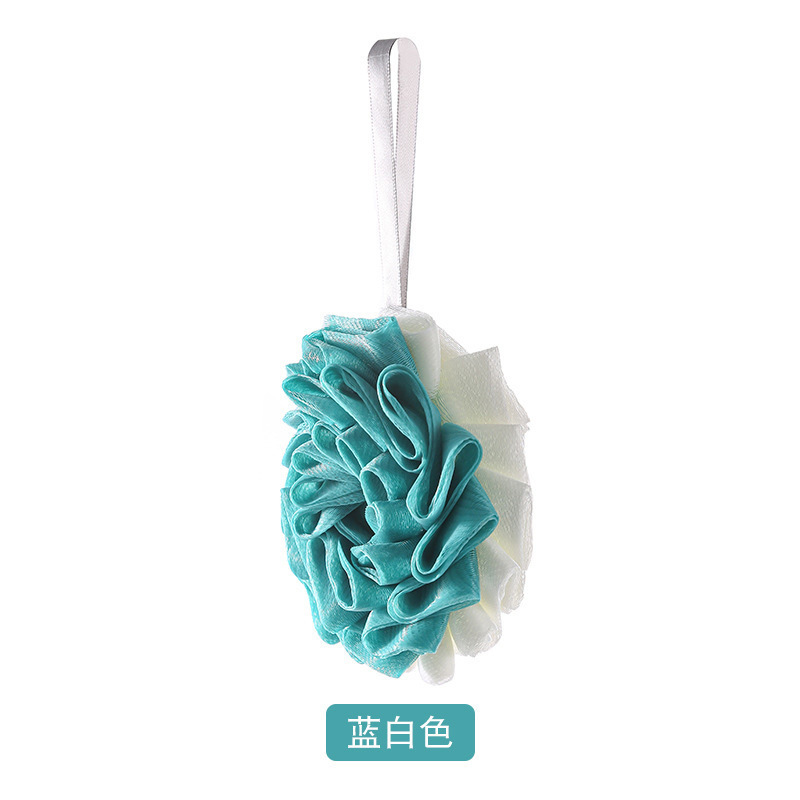 加大洗澡沐浴球泡澡球浴花双层搓澡搓背起泡洗浴洗澡巾蕾丝沐浴球|undefined