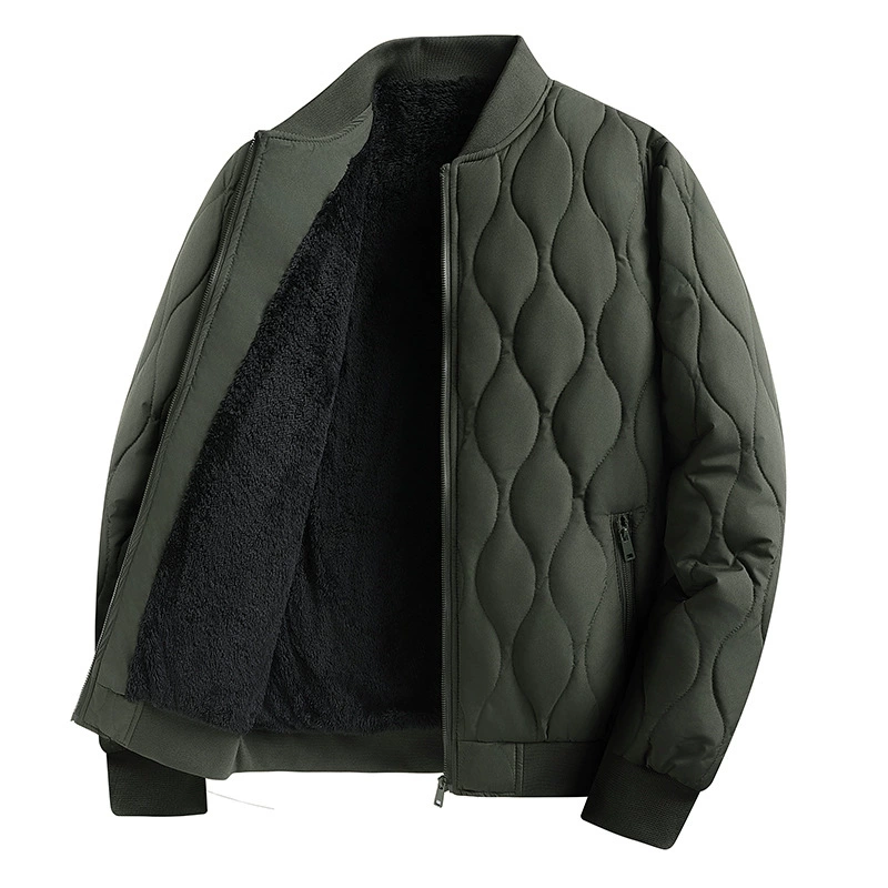 Трансграничные хлопчатобумажные хлопчатобумажные мужские бархатные утолщенные повседневные холодостойкие ветрозащитные куртки молодежные приливные мужские водонепроницаемые ткани