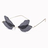Sunglasses, brand fashionable glasses, European style, gradient