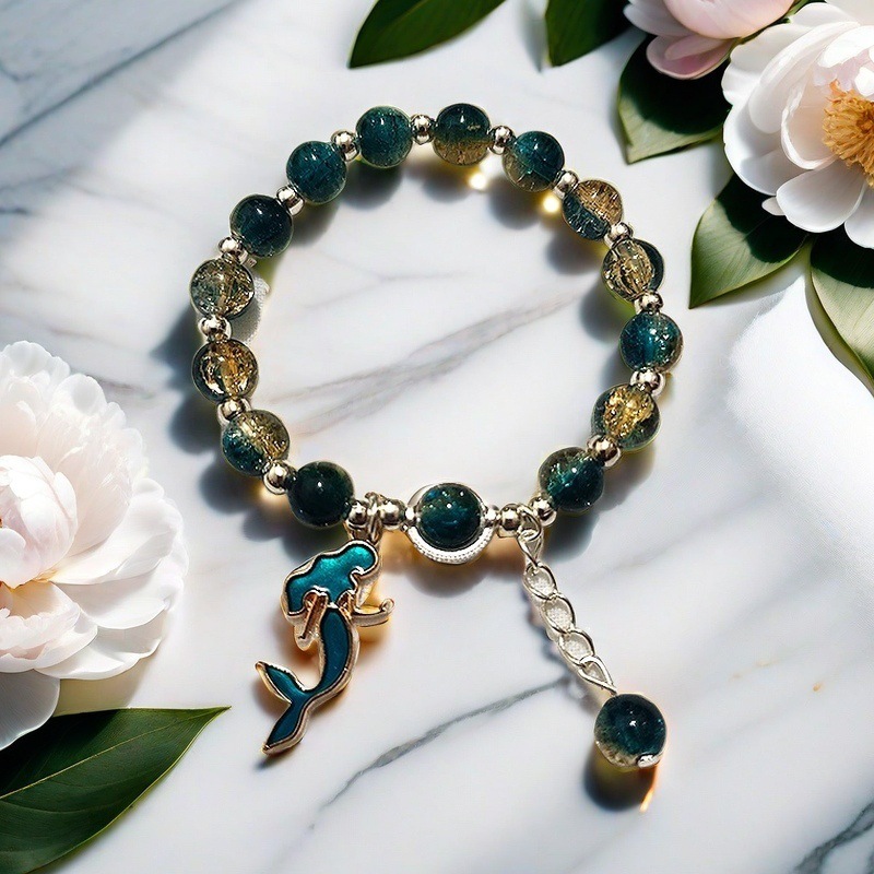 Pulsera de Lirio de los Valles Súper Hada, Promoción Especial 2025, para Mujer, Fresca y Única, Sensación de Alta Gama, Regalo de Pulsera con Cuentas para Mejor Amiga Estudiantil