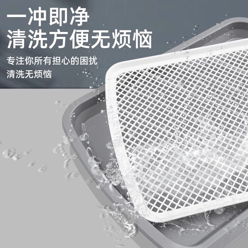 狗厕所大型犬专用厕所冲水宠物金毛泰迪平板防踩屎中小型犬狗尿盆|undefined