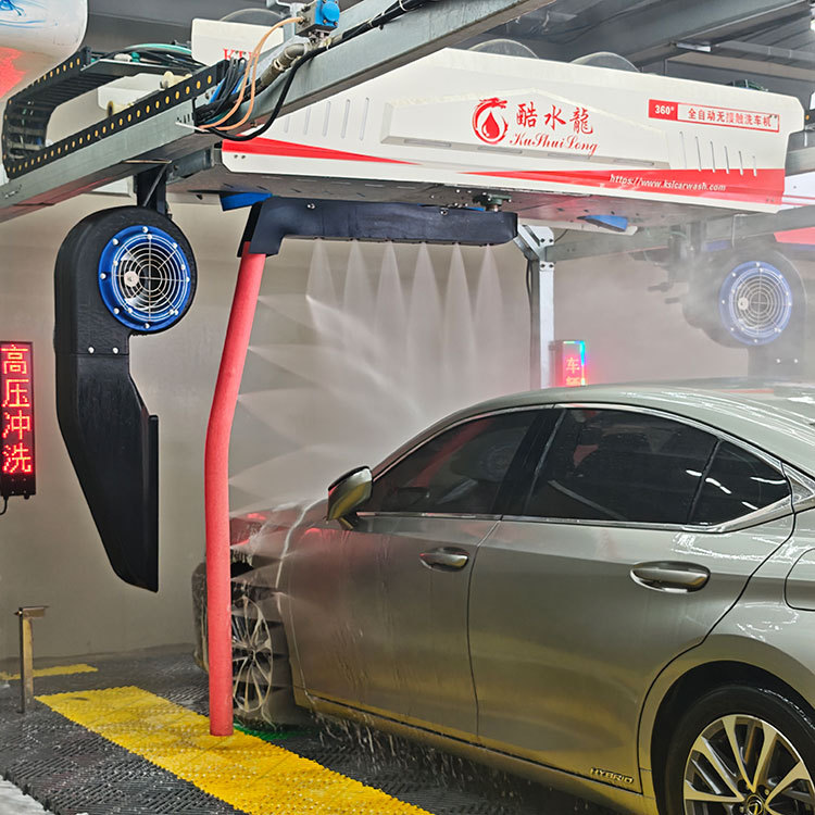 Customized commercial high-pressure car wash machine, contactless cleaning machine for car wash shops, with scan code payment, 360 car wash machine