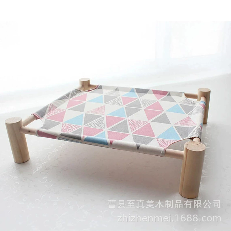 Кошка гнездо Съемный и моющийся кошка кровать кошка гнездо кровать любимчика собаки походная кровать маленькая собака питомник деревянная кровать любимчика кошки