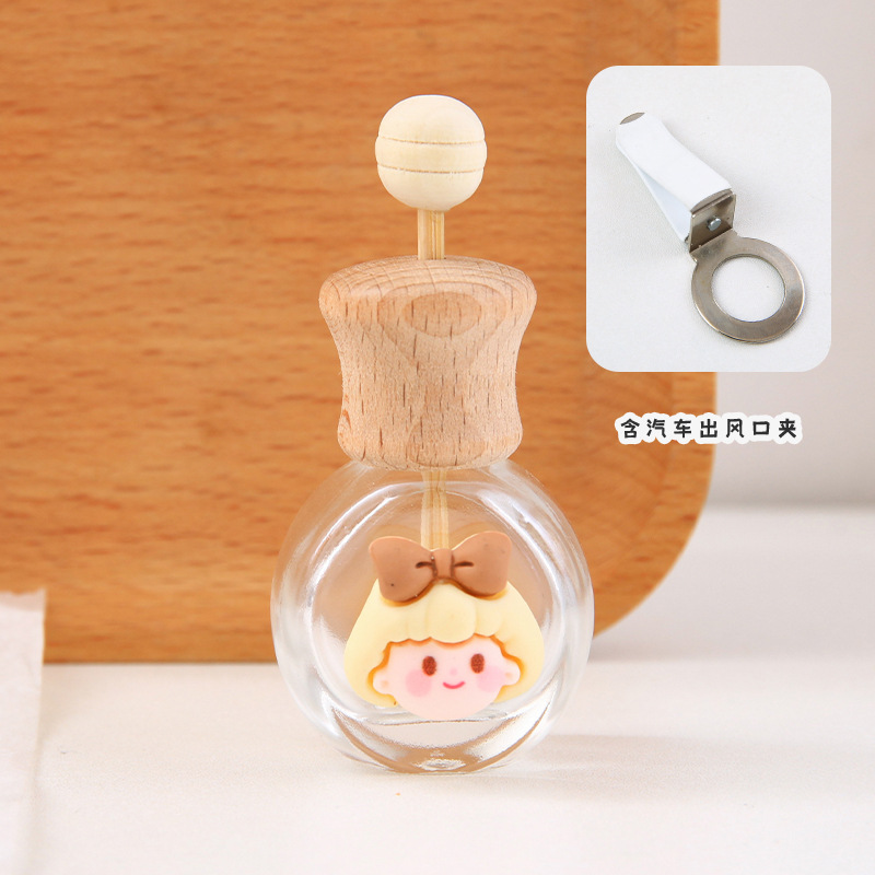 베이지 머리 소녀