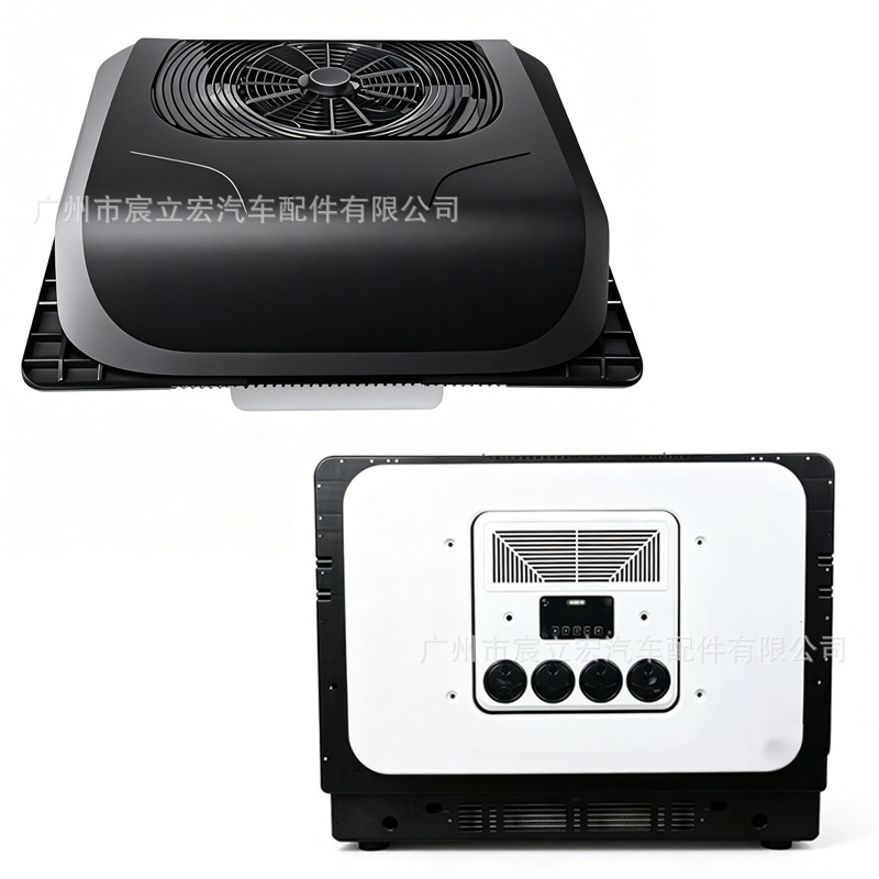 Electric Parking Air Conditioner Integrated with 12V/24V Dc Inverter for Trucks, Large Trucks, Rvs, Food Trucks, and Cars