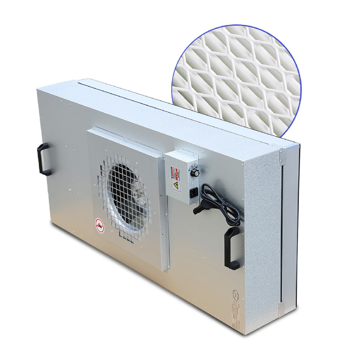 ����ֱ��FFU������������Ч�������ټ��ྻ�ｻ��ֱ�����˵�Ԫ