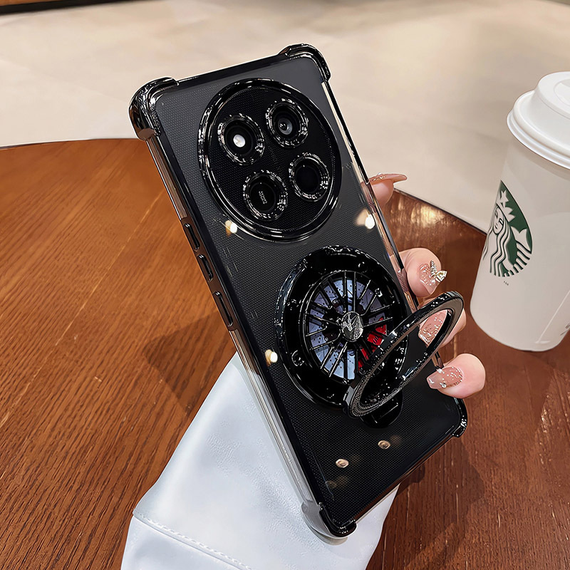 スタンド付き適用栄光x60携帯ケース栄光x50新型透明高級感x60pro全包転倒防止|undefined
