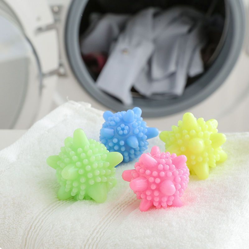 Household Magic Laundry Ball for Stain Removal, Anti-Tangling, and Cleaning, Specifically Designed for Washing Machines, Solid Friction Cleaning and Care Ball