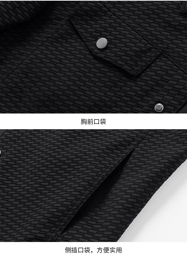 Arbeitsjacke Herren neue Herbst 2023 lässige Reversjacke für junge und mittlere koreanische Trendfrühlings- und Herbstkleidung_voghion.com