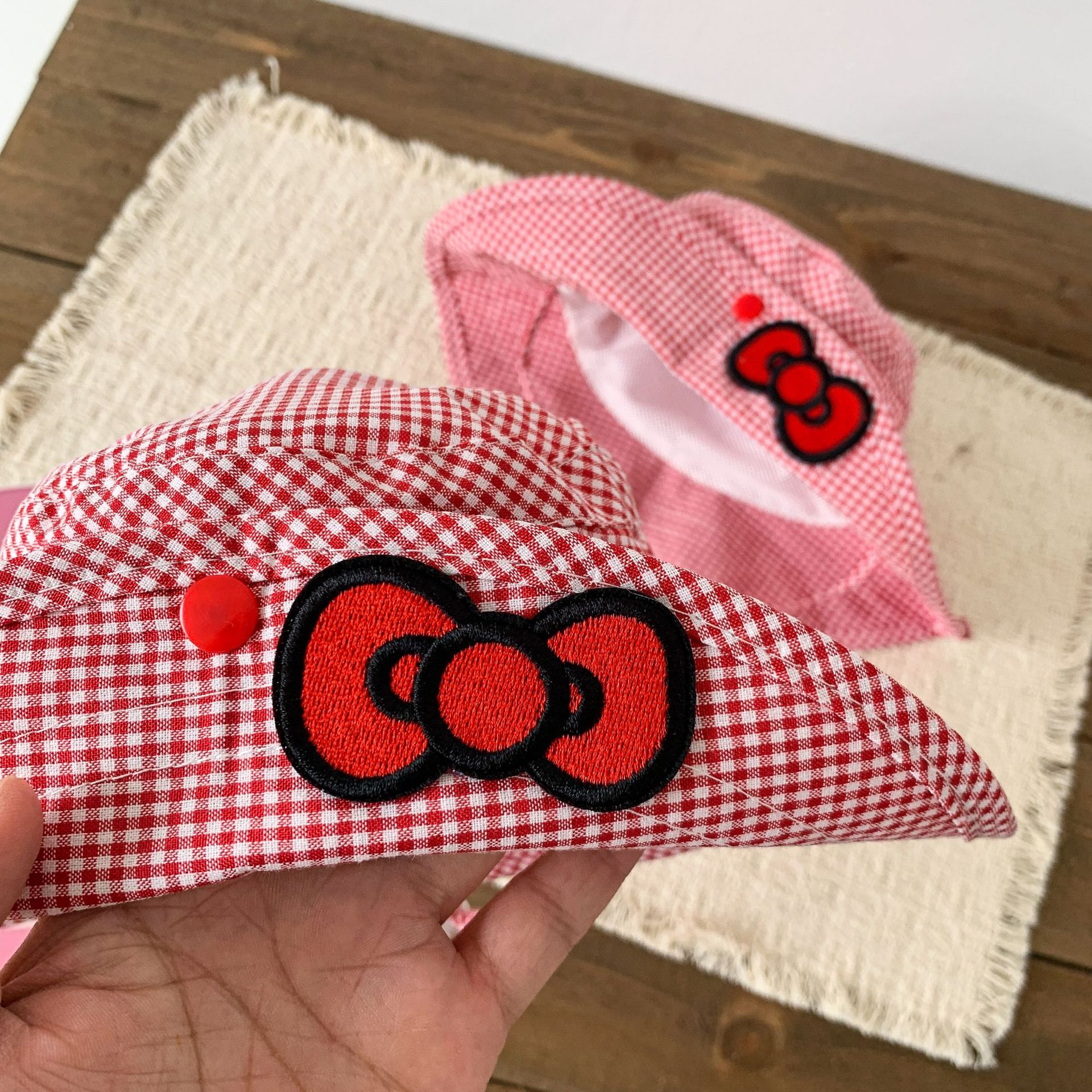Sugar Pear ropa infantil sombrero de niñas verano delgado 2026 protección solar transpirable ocio sombrero de pescador infantil sombrero de sol bebé