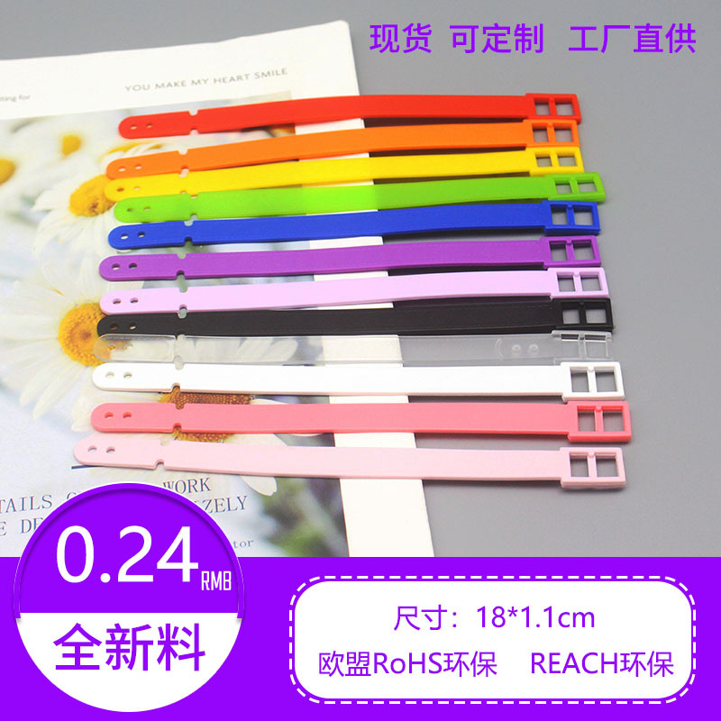 Double-hole colorful eco-friendly luggage tag with rectangular buckle, hanging strap, and multi-color options