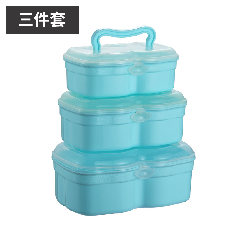 조합 3 피스 블루