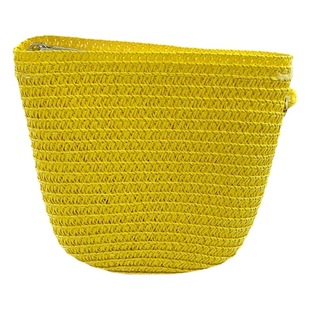 DIY Flower Accessories Children's Straw Bag Solid Color Light Paper Bag Summer Beach Outdoor Travel Bag