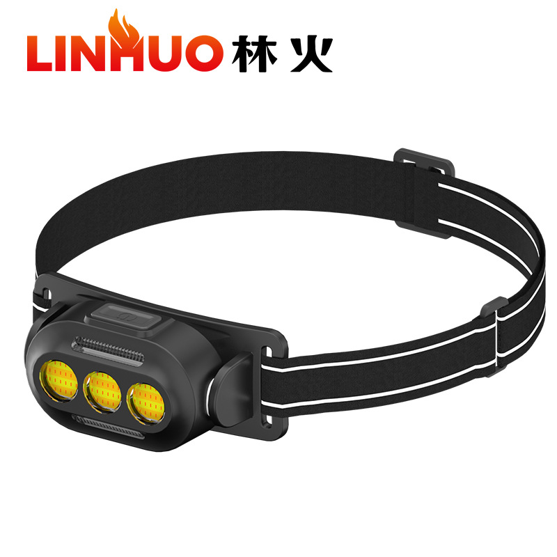 Transfronteriza nuevo multi-funcional brillante faro USB typec lámpara de pesca recargable al aire libre faro al por mayor