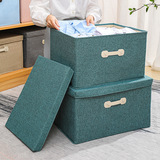 Большой ящик для хранения, ткань для переезда для домашнего использования, коробка для хранения, коробочка для хранения