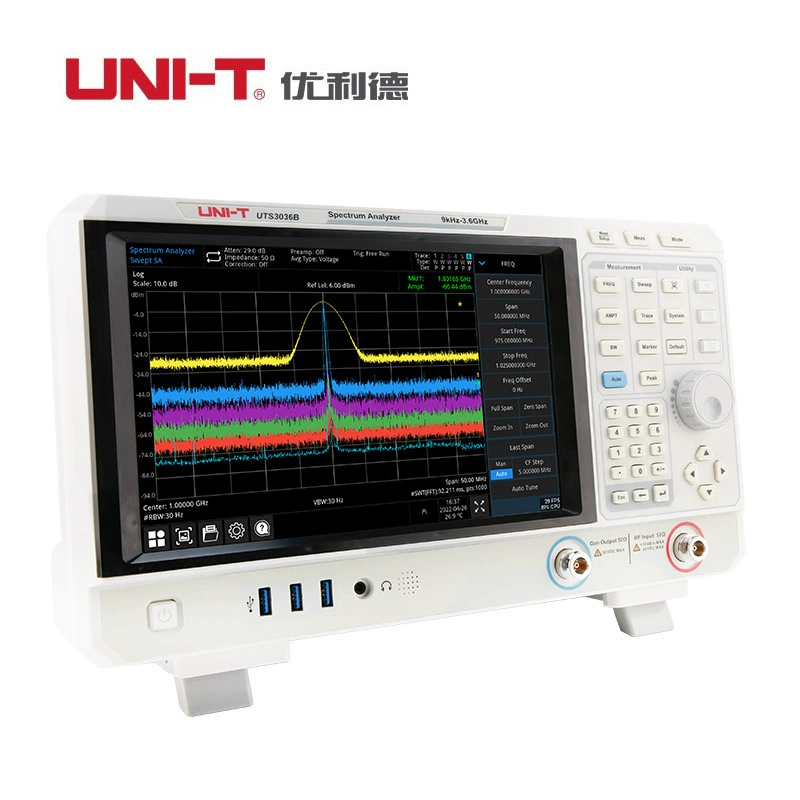 UNI-T UTS3084T промышленный настольный анализатор спектра цифровой тестер сигналов