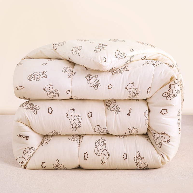 Quilt Core, Double Thickened Winter Quilt, Cotton Quilt, Dormitory Quilt, Mattress Pad, Spring and Autumn Quilt, Summer Quilt, Air Conditioning Quilt