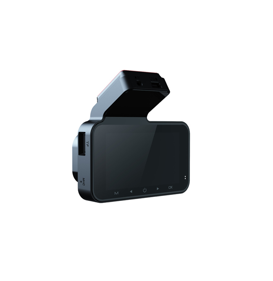 3.0inch IPS display dashcam with high-definition 1080P dual lenses, front and rear dual recording, night vision, and reverse camera