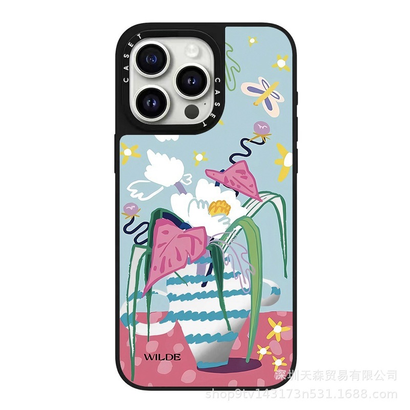 CASET联名以爱之名适用苹果iPhone16ProMax手机壳15pro潮牌13镜面|undefined