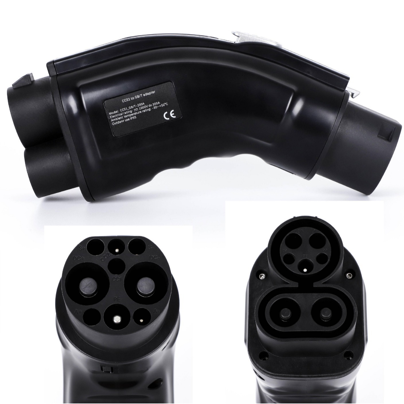 CCS1 to GBT 美标转国标快充转换头CCS1转GB/T新能源汽车转接头25