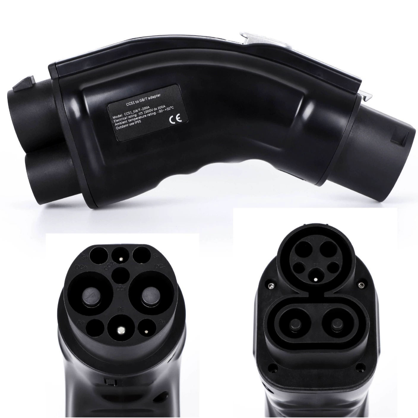 Адаптер быстрой зарядки CCS1 к GBT, американский стандарт к национальному стандарту, адаптер для быстрой зарядки CCS1 к GB/T, новый адаптер энергетического автомобиля 25