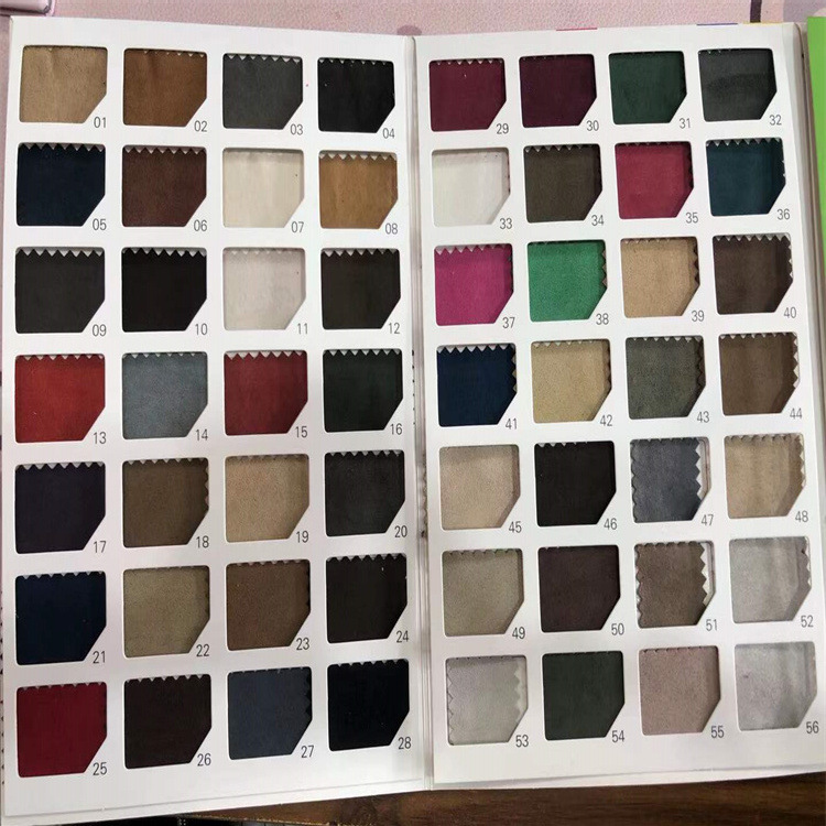 麂皮绒五枚麂皮绒加密缎面仿皮绒面料鞋材靠垫装饰布现货