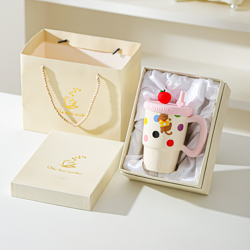 392 Brown Cat (bolsa de regalo beige)