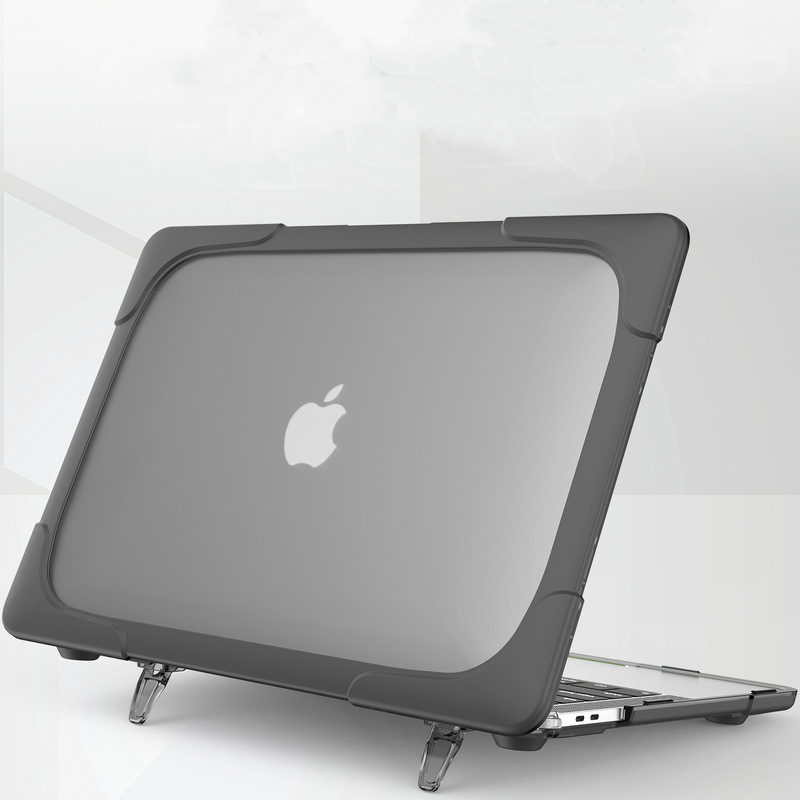 Applicable to Apple notebook MacBook Air13 protective shell 15Pro16 cooling PC bracket drop-resistant frosted shell
