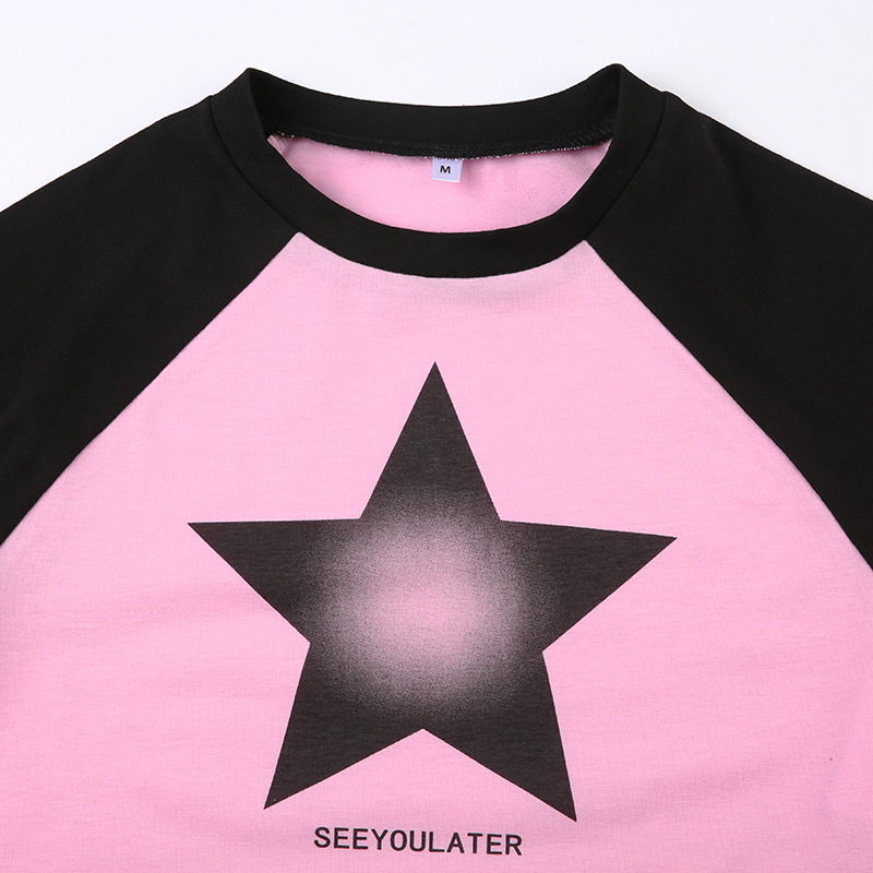 Title 14, Kontrast Reglan Kol Gradyan Yıldız Baskı Amerik...