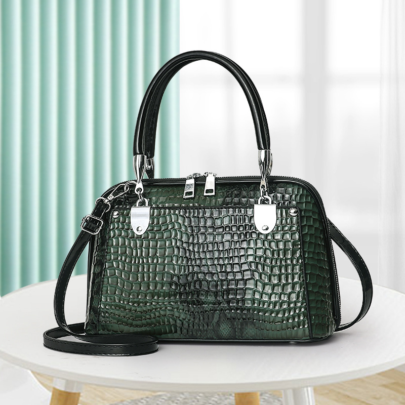 Bolso de mano bolso de hombro serpiente bolso de mano bolso de mujer bolso de comercio exterior bolso de conchas de cuero transfronterizas de alta calidad
