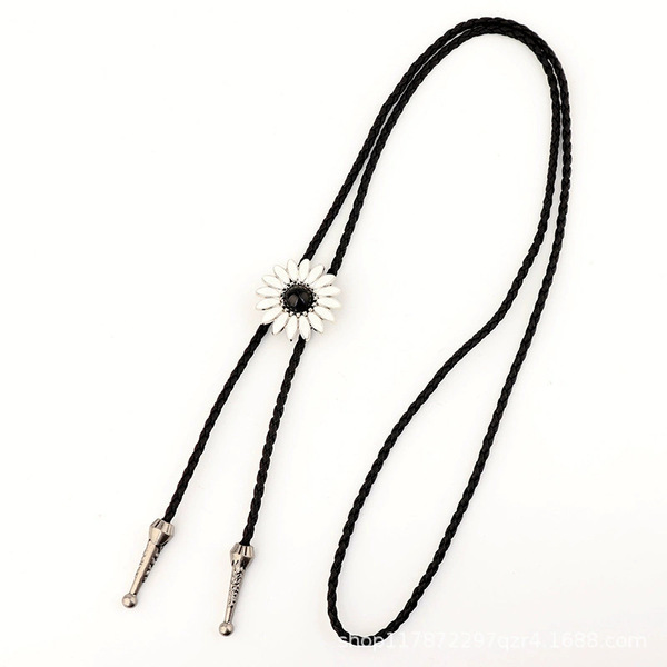 Golden silver blue cute necklace solar-powered