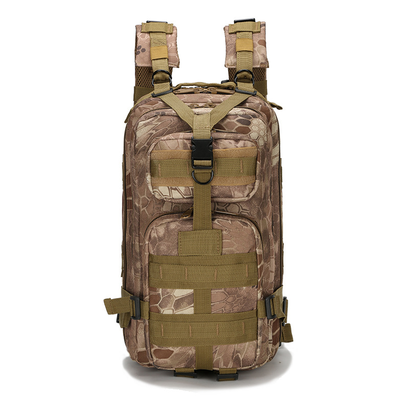 Mochila Táctica de Campamento 3P de Tela Oxford Impermeable Transpirable