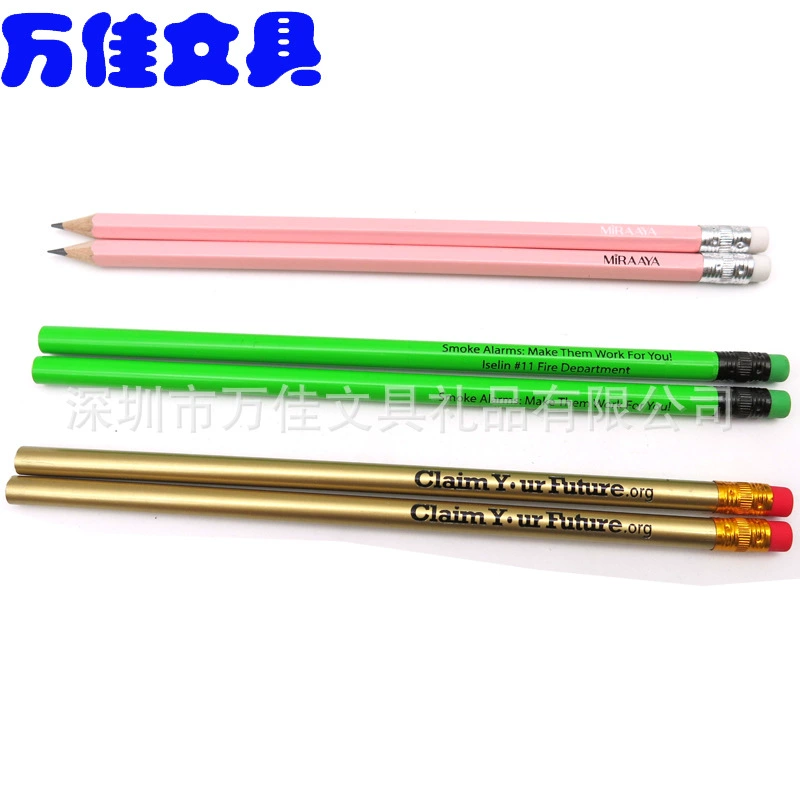 Light short pencil, hexagonal set, wide color palette, 5 pieces