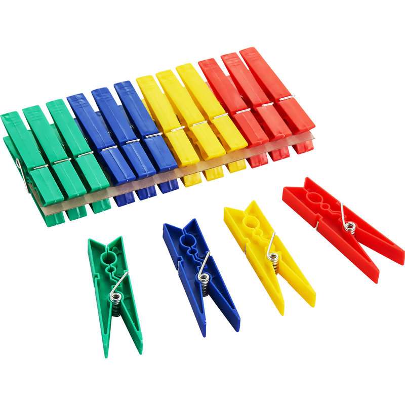 Small Clip Clothing Drying Clip Pendant Photo Simple Clothes Drying Rack Windproof Fixed Clothes Drying Clip Factory Wholesale
