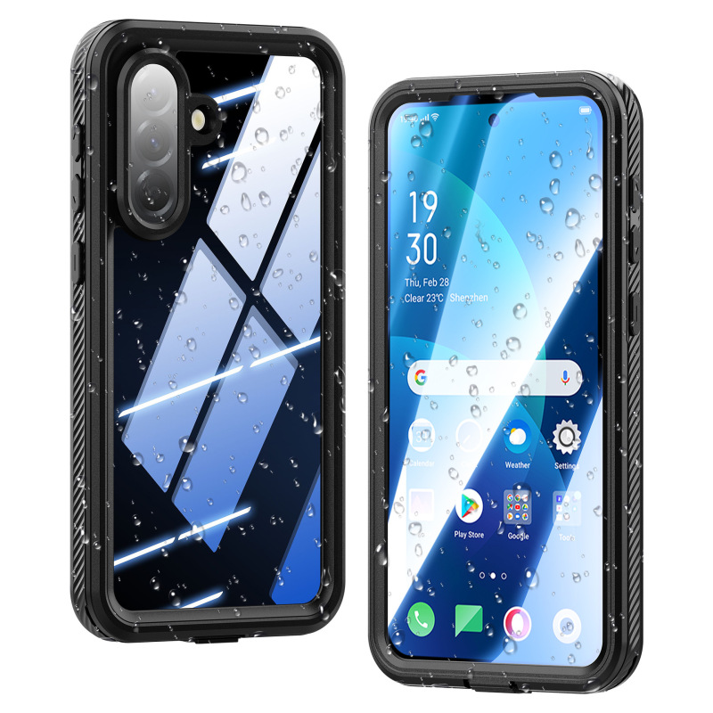 Cross-Border Red Pepper Suitable for Galaxy Samsung A57-5G Mobile Phone Case, Full-Cover Anti-Fall Protective Case, Ip68 Waterproof Case